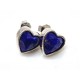 Boucle d'oreille Lapis Lazuli argent