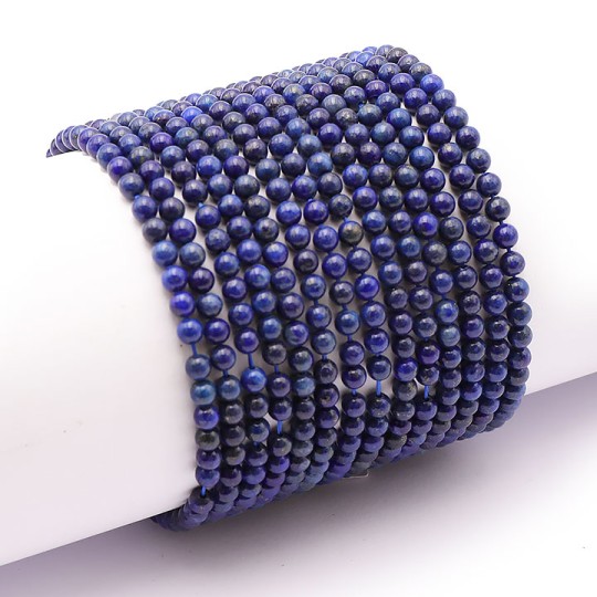 Bracelet Lapis Lazuli 4mm