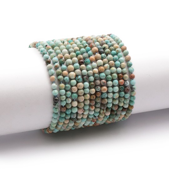 Bracelet Turquoise du Pérou 4mm