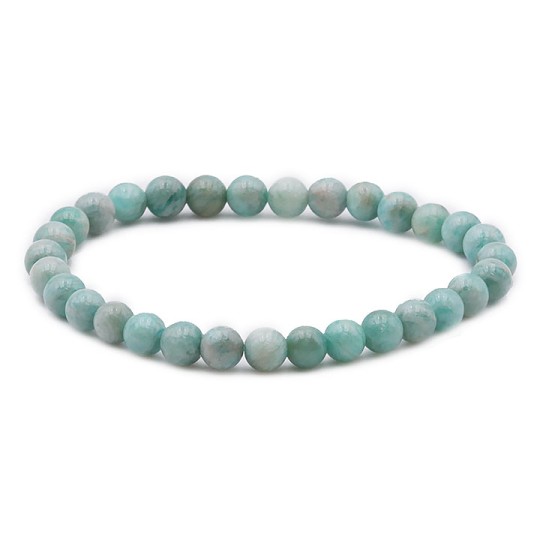 Bracelet Amazonite du Pérou 6mm