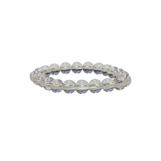 Bracelet en Cristal de roche 6mm