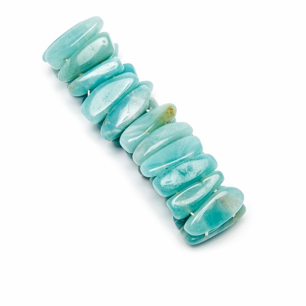 Bracelet Amazonite plaque