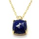 Collier argent Lapis Lazuli