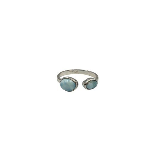 Bague argent Larimar