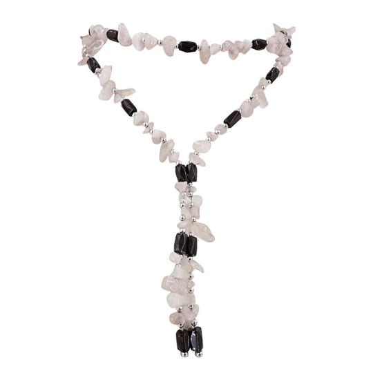 Collier Magnétique Quartz Rose