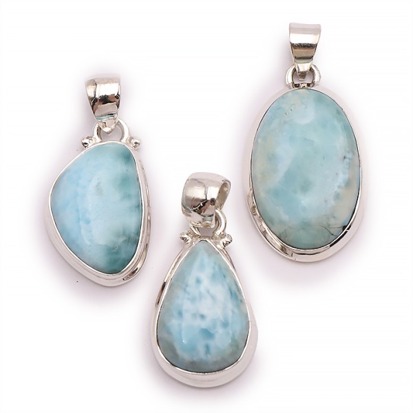 Pendentif Larimar petit