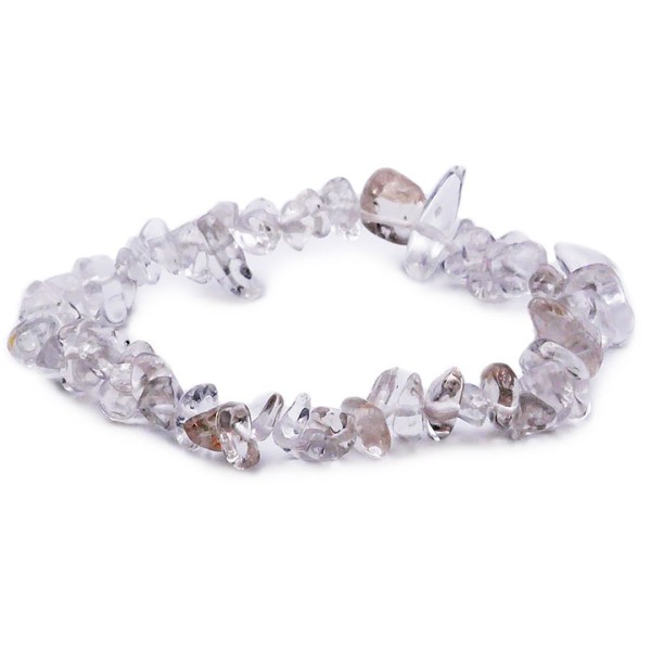 Bracelet cristal de roche baroque