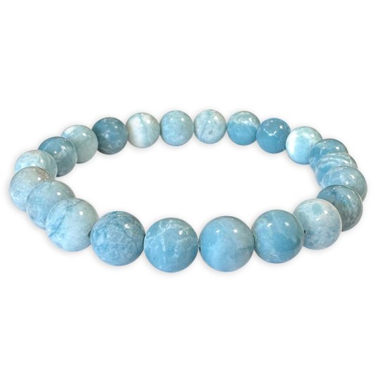 Bracelet Larimar 8mm